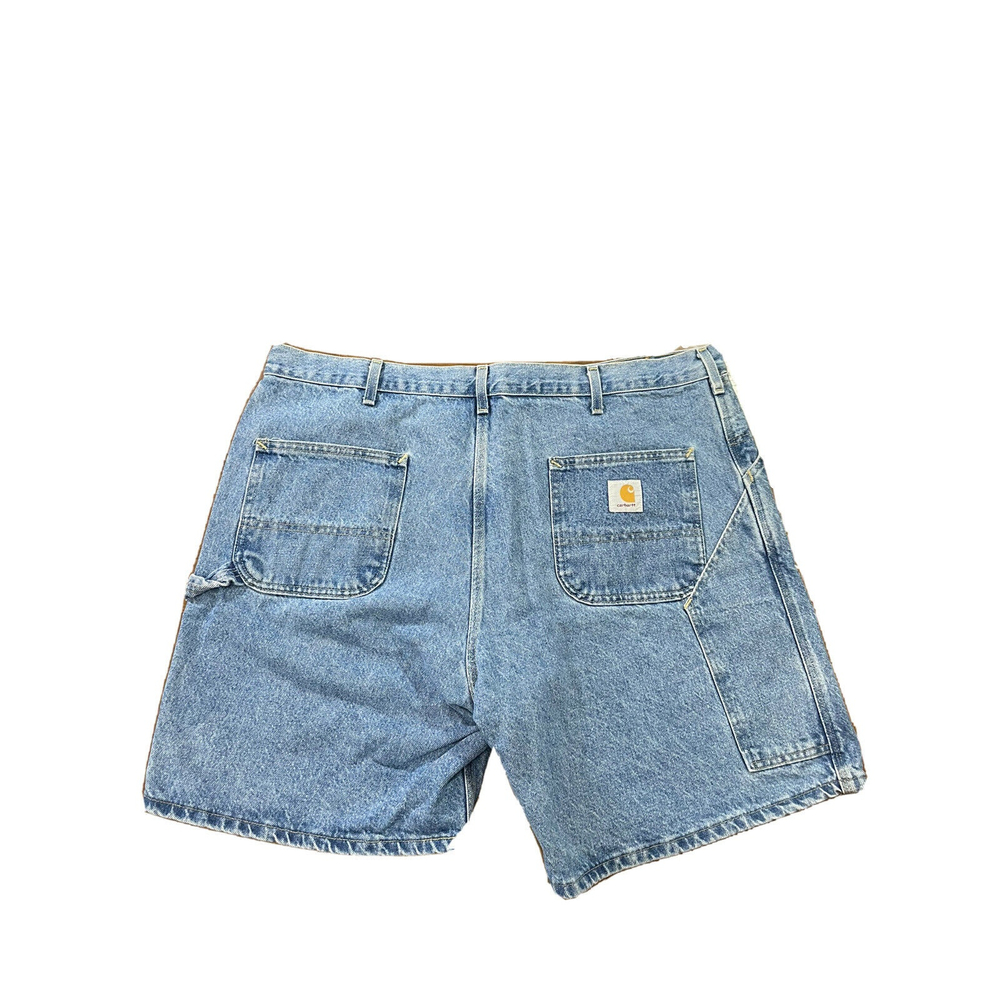 Vintage Mens 42 Carhartt  Denim Jean Carpenter Work Shorts USA Union Made